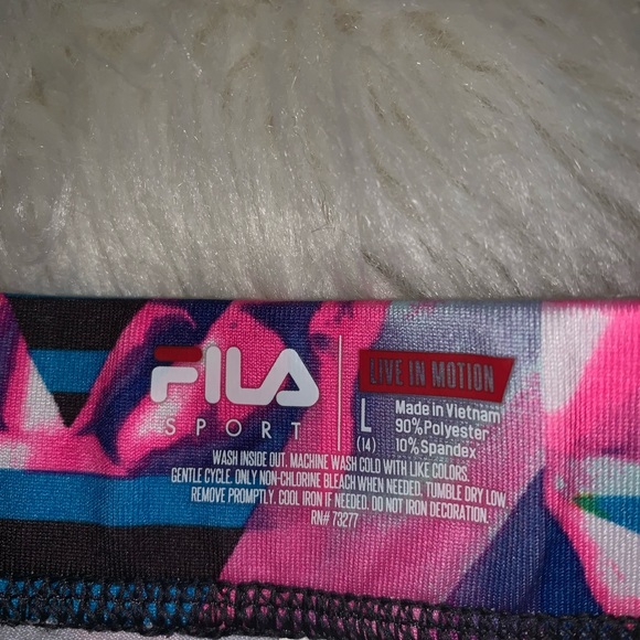 Girls Fila Athletic Shorts size L - Picture 2 of 3